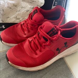 Under Armour Red Running Shoes